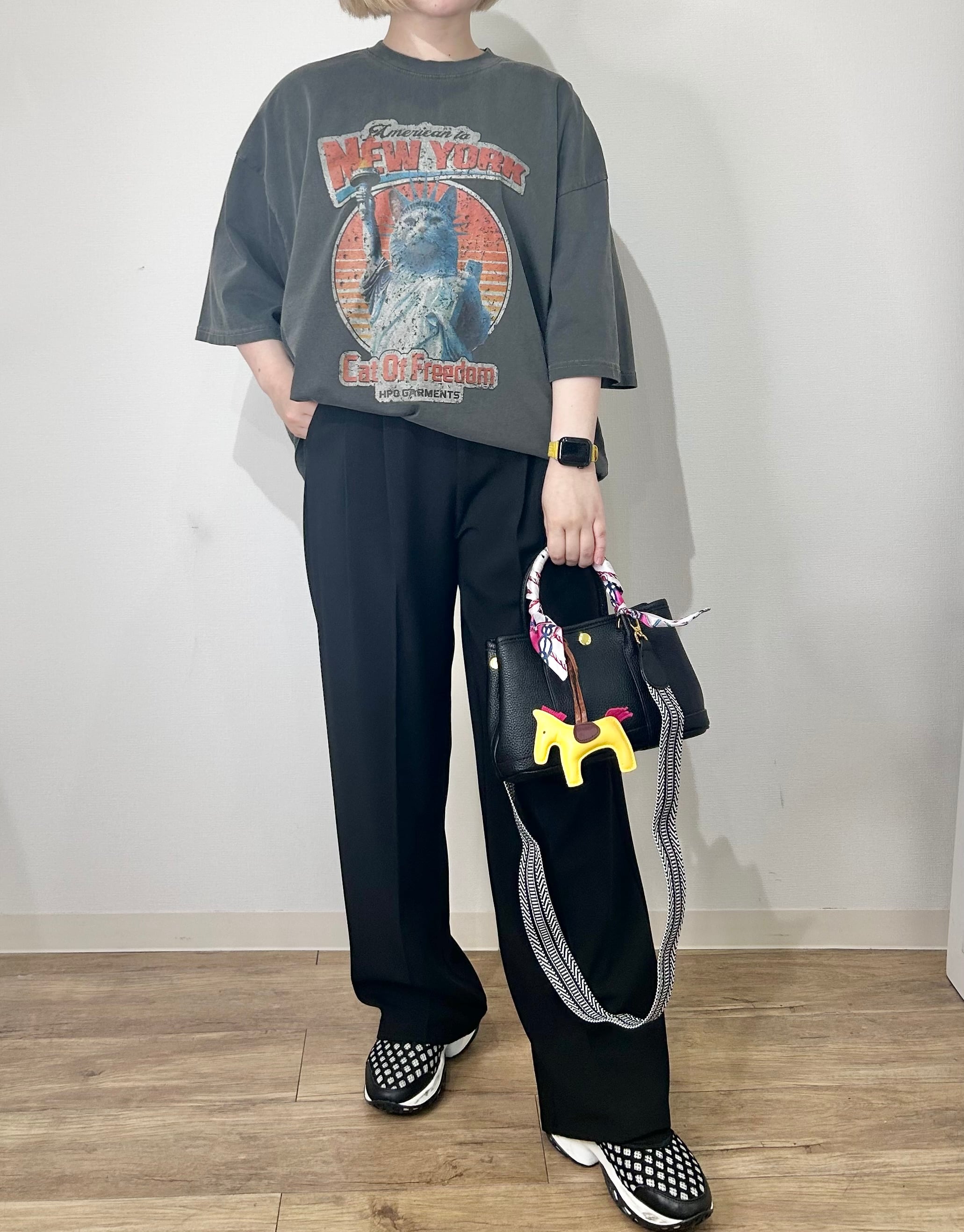 T407 vintage風Tシャツ