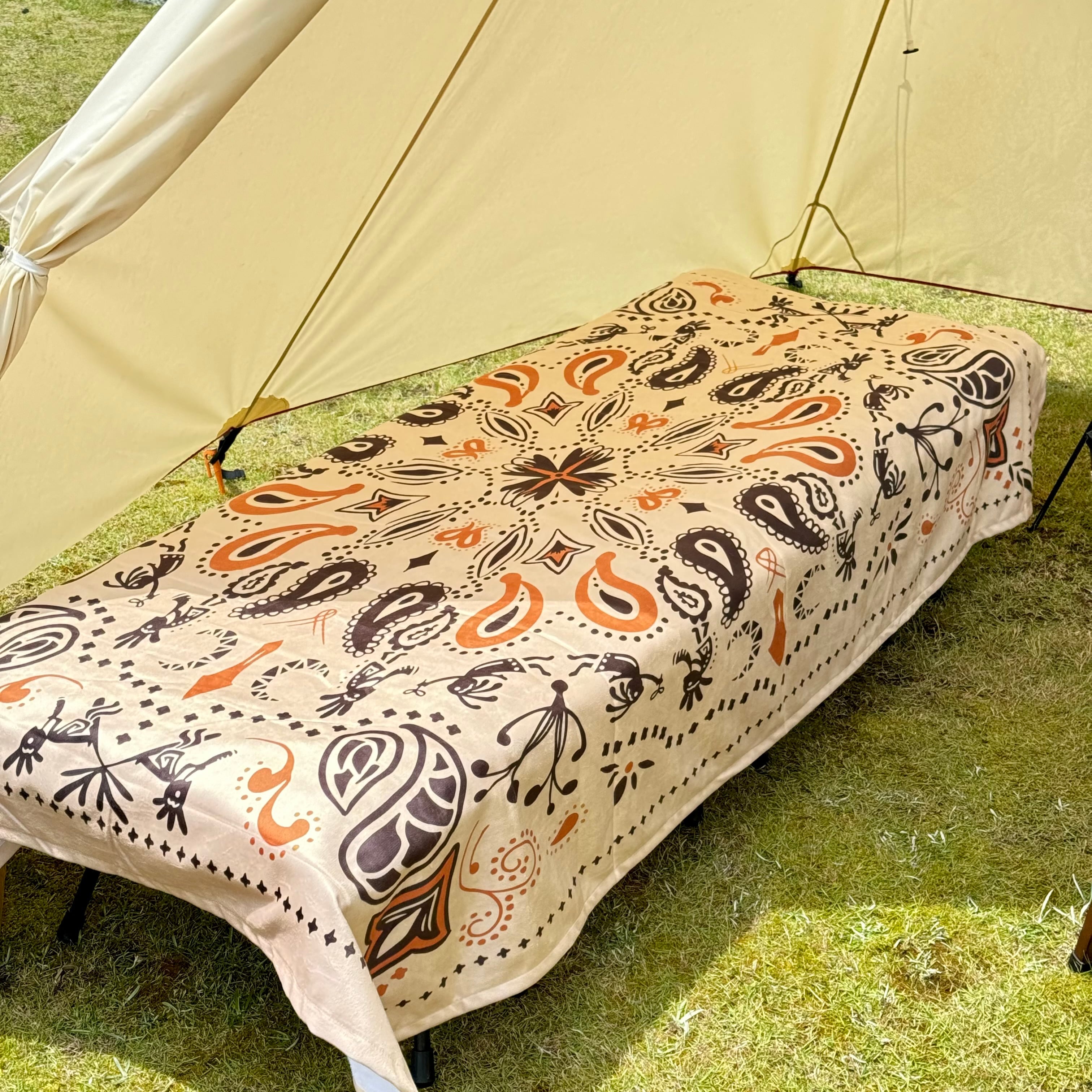 ENRICHタオルケット ベージュ | ココペリグッズ、キャンプ用品の ENRICHタオルケット ベージュ | ココペリグッズ、キャンプ用品の