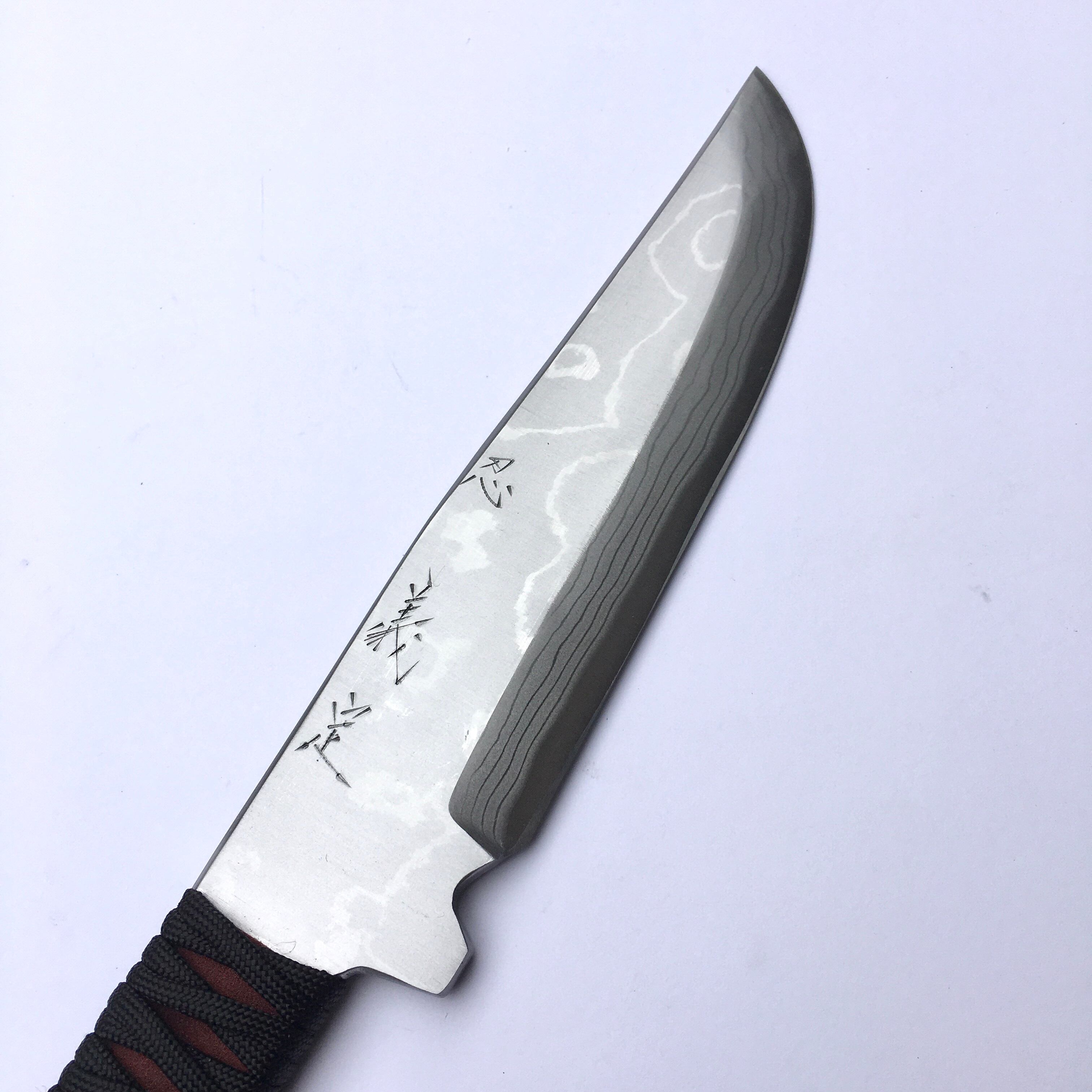 ナイフ「忍 148㎜パラコード巻き」【京之鍛冶師 義定】