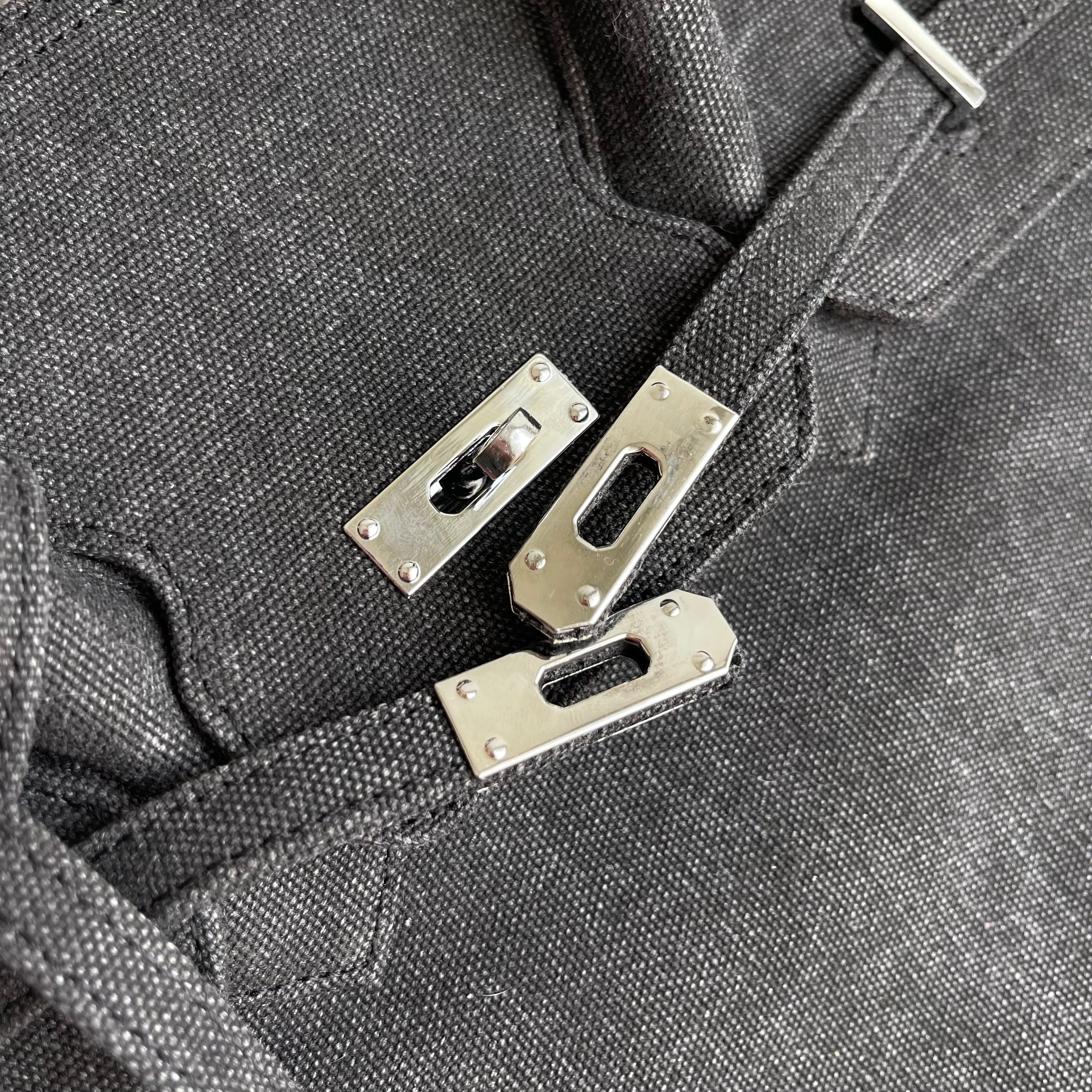 バッグ meong blue KANAGU ArmyBAG vintage black KANAGU Army BAG / Vintage Black / Fitness & logo charm