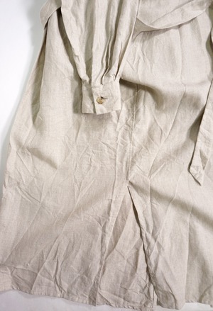 Linen Long Shirt Coat