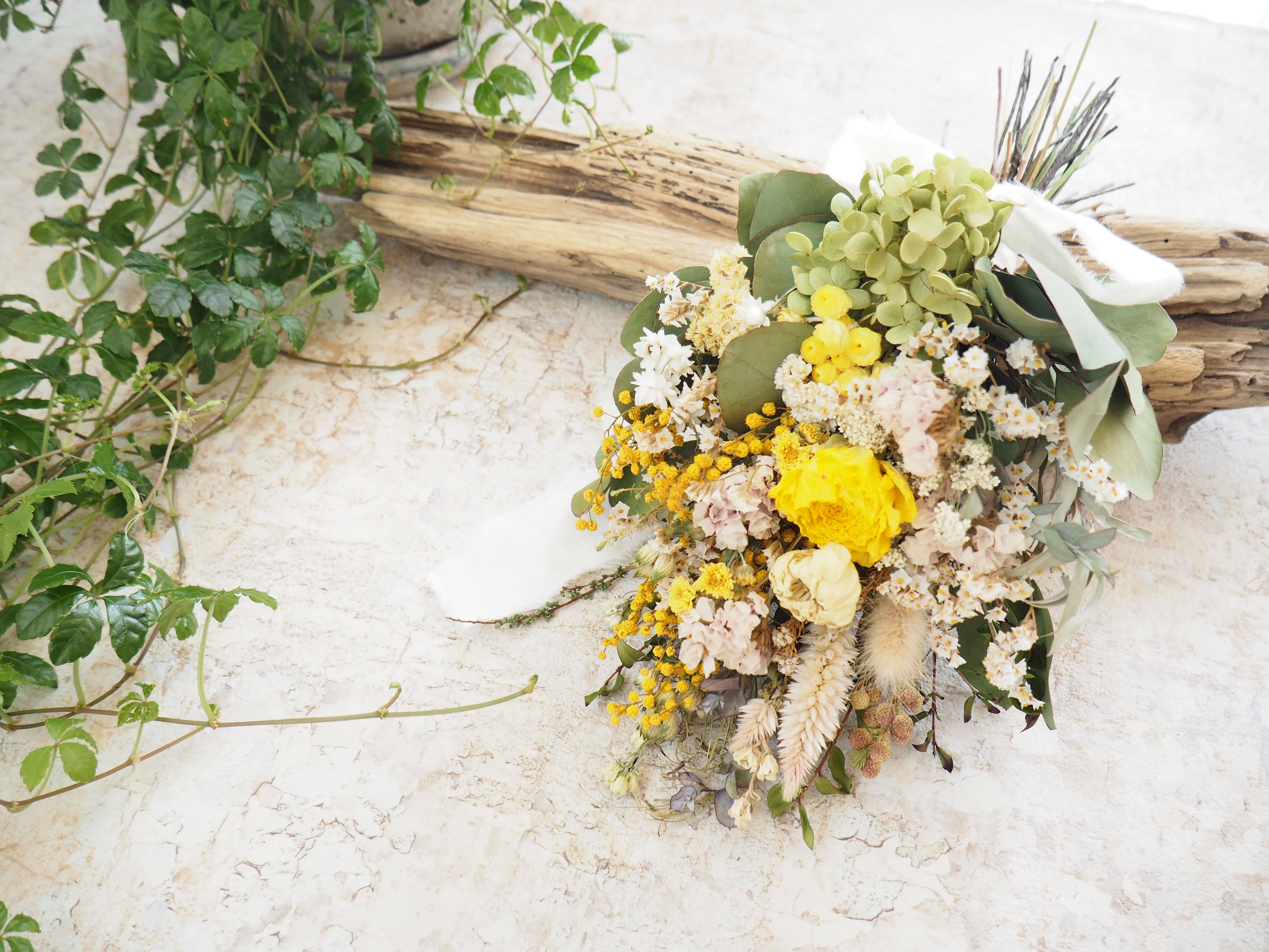 ミモザリース ミモザスワッグ ミモザユーカリリース 春リース