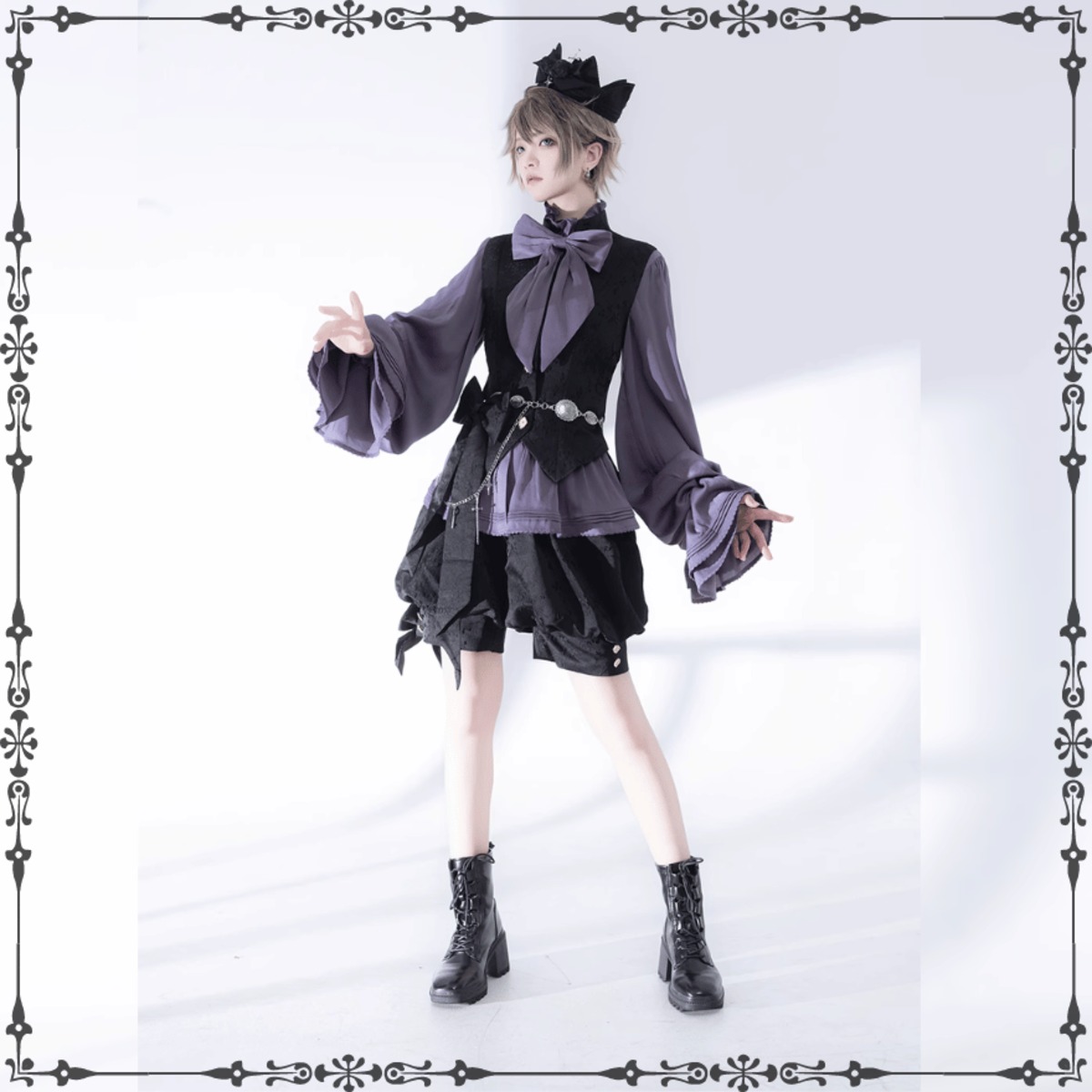♡イノワの王子コーデ ロリィタ パンツ♡ SEASONZ ハーフパンツ かぼちゃパンツ ロリィタ 王子 皇子系