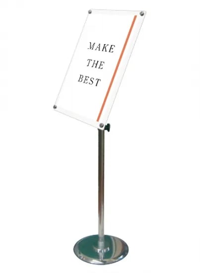 フリーアングルアクリルスタンド150 B4ホワイト