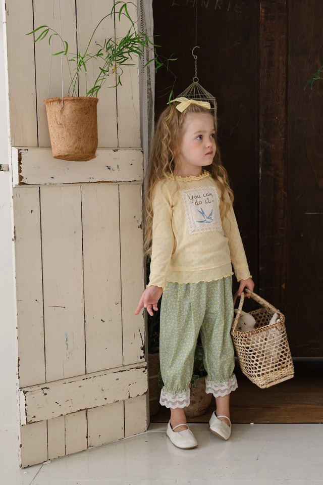 【1/31〆予約】<flo>  Mono pants