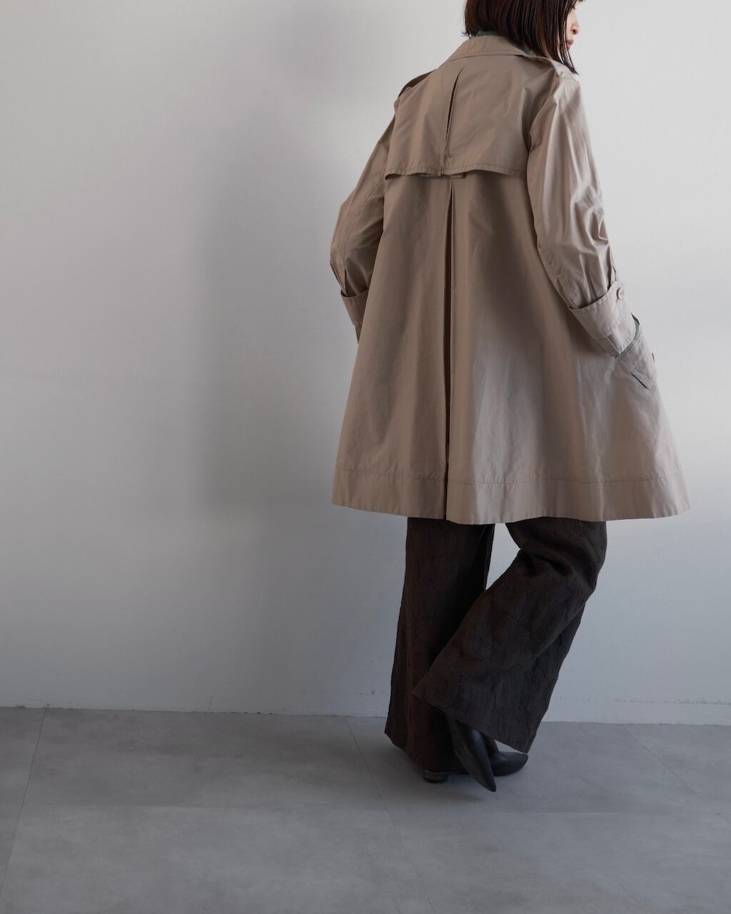 JIL SANDER WOOL COAT | dear closet