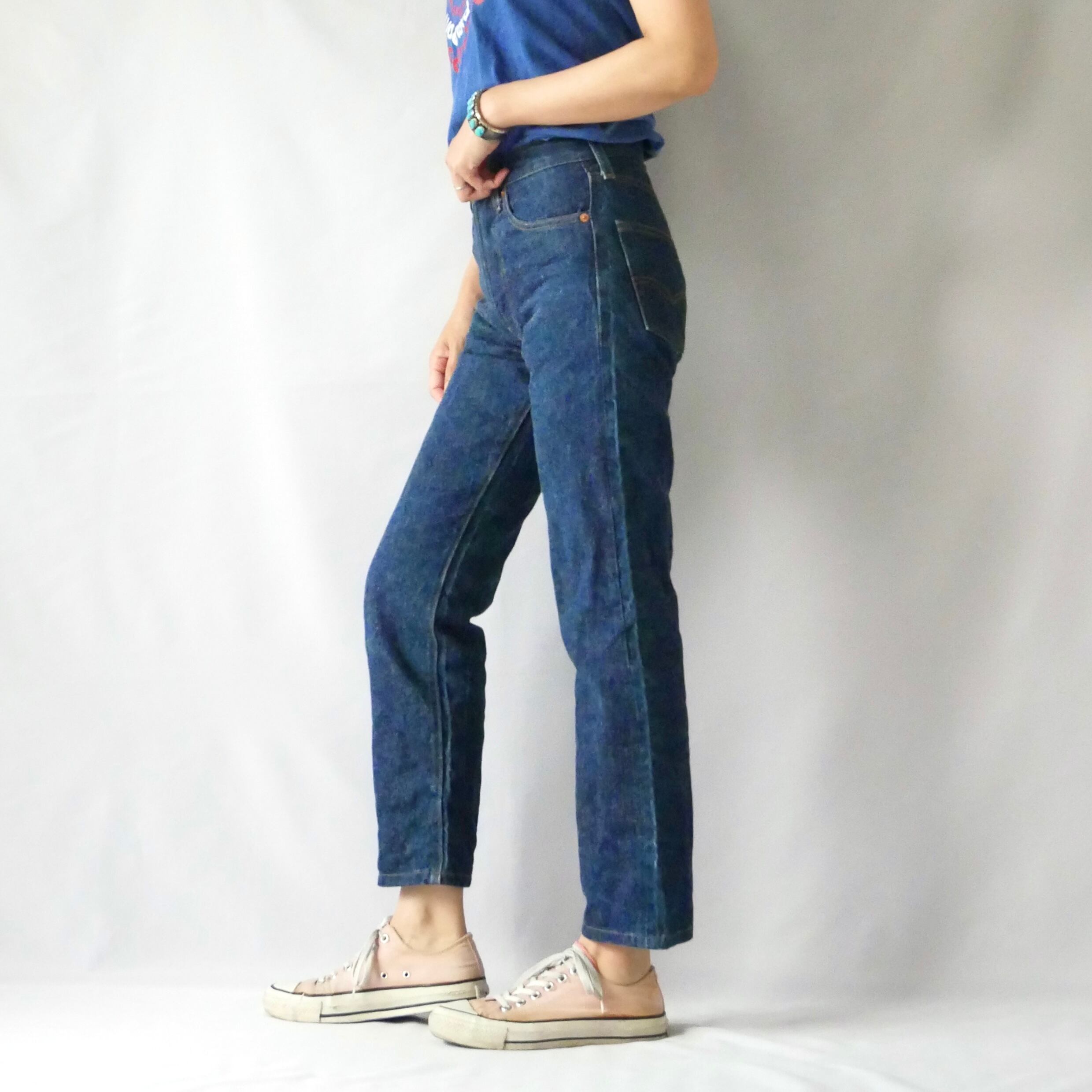 Made in USA 80s vintage levis 501 insidesingle denim pant アメリカ
