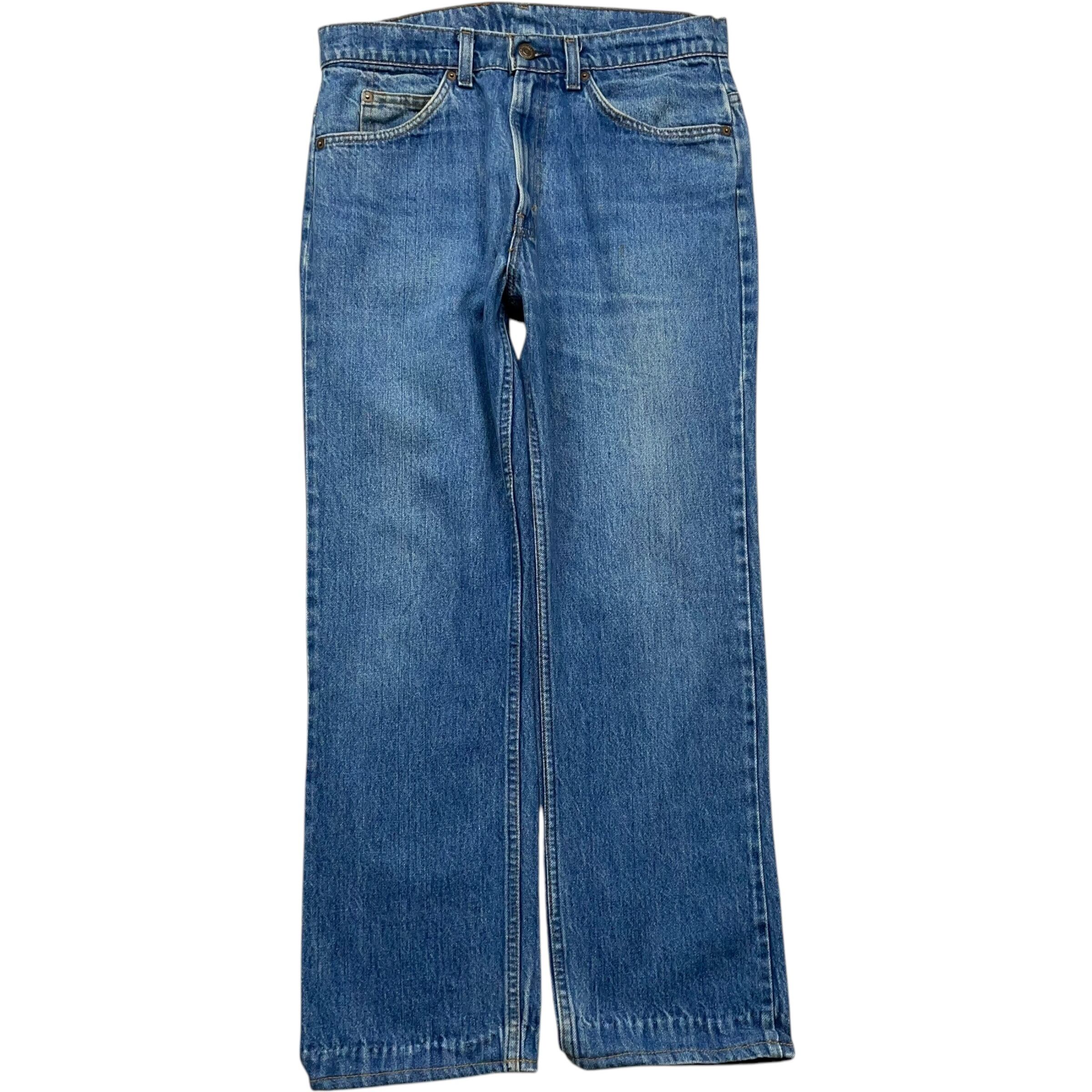 《実寸 W31L28》 Levi's リーバイス デニムパンツ ブルー 色落ち 90年代 vintage no.5472