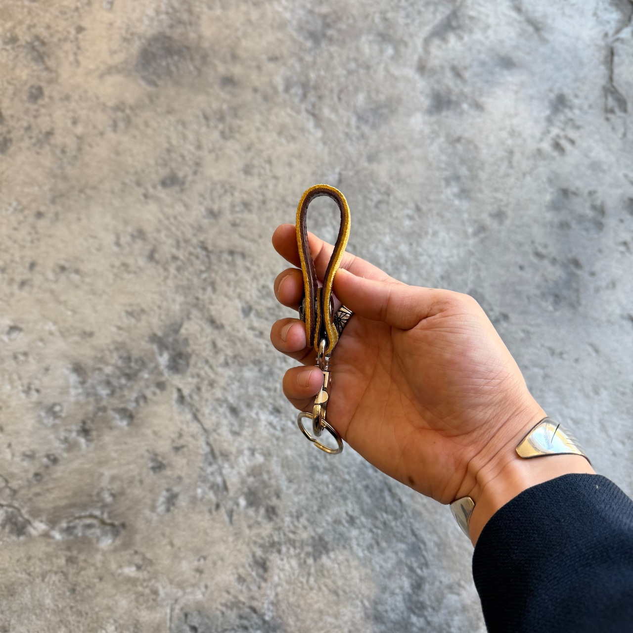 【限定商品】キーリング チーフ エレファント(マスタード)