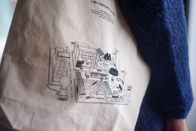 Original tote bag -Map-