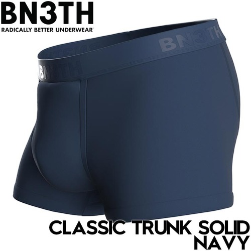 ボクサーパンツ アンダーウエア 下着 ショーツ BN3TH ベニス CLASSIC TRUNK SOLID / NAVY 日本代理店正規品L