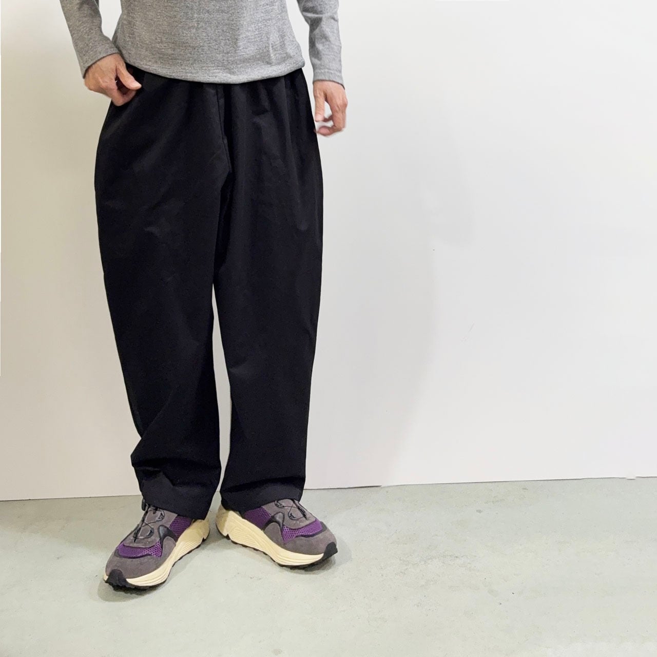 VOIRY ヴォイリー SUNDAY PANTS BACK SATIN サンデーパンツ バック
