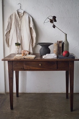 テーブル 寡黙の程-french antique table