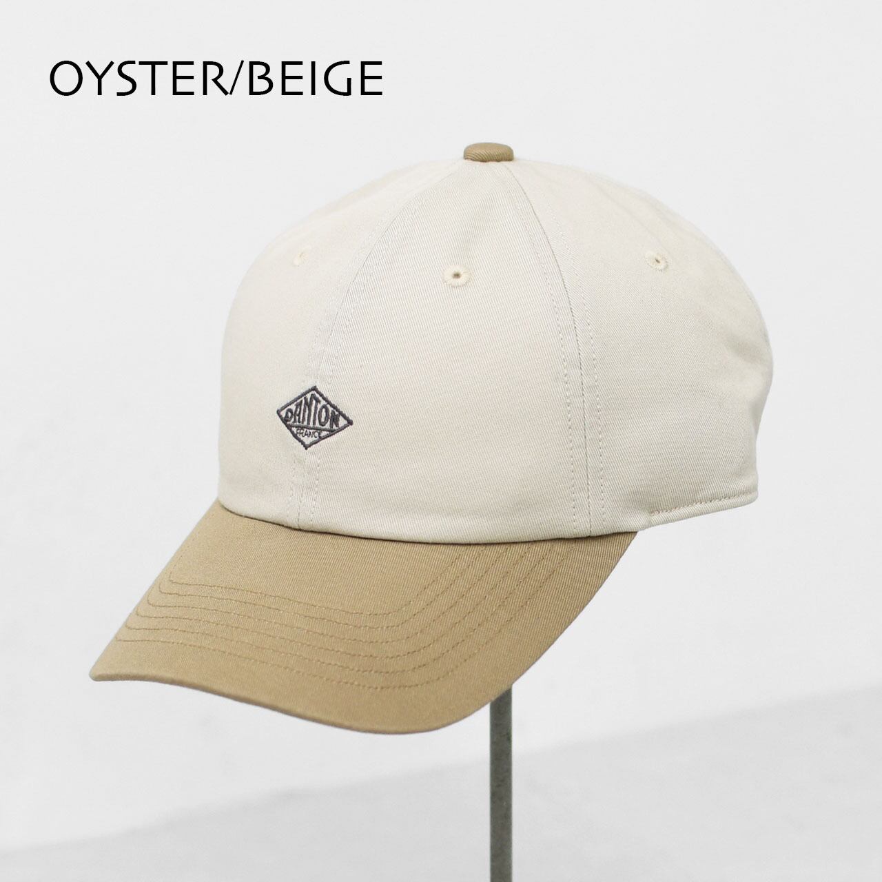 DANTON [ダントン] CHINO CLOTH 6PANEL 2TONE CAP [DT-H0228TKC