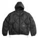 YARDSALE / DIAMOND DOWN PUFFER JACKET BLACK