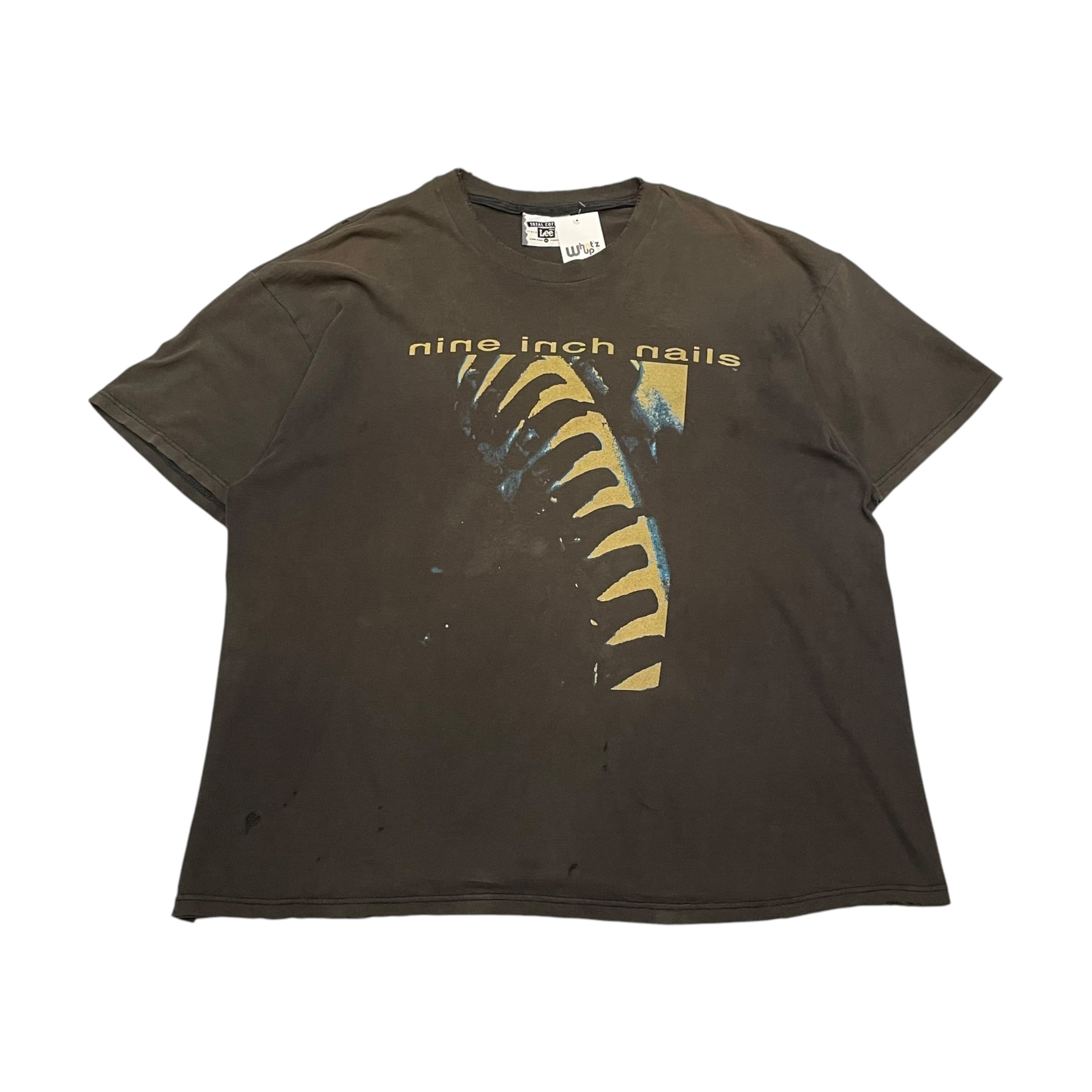 Good fade!!! 90s NINE INCH NAILS "now i'm nothing" T-shirt