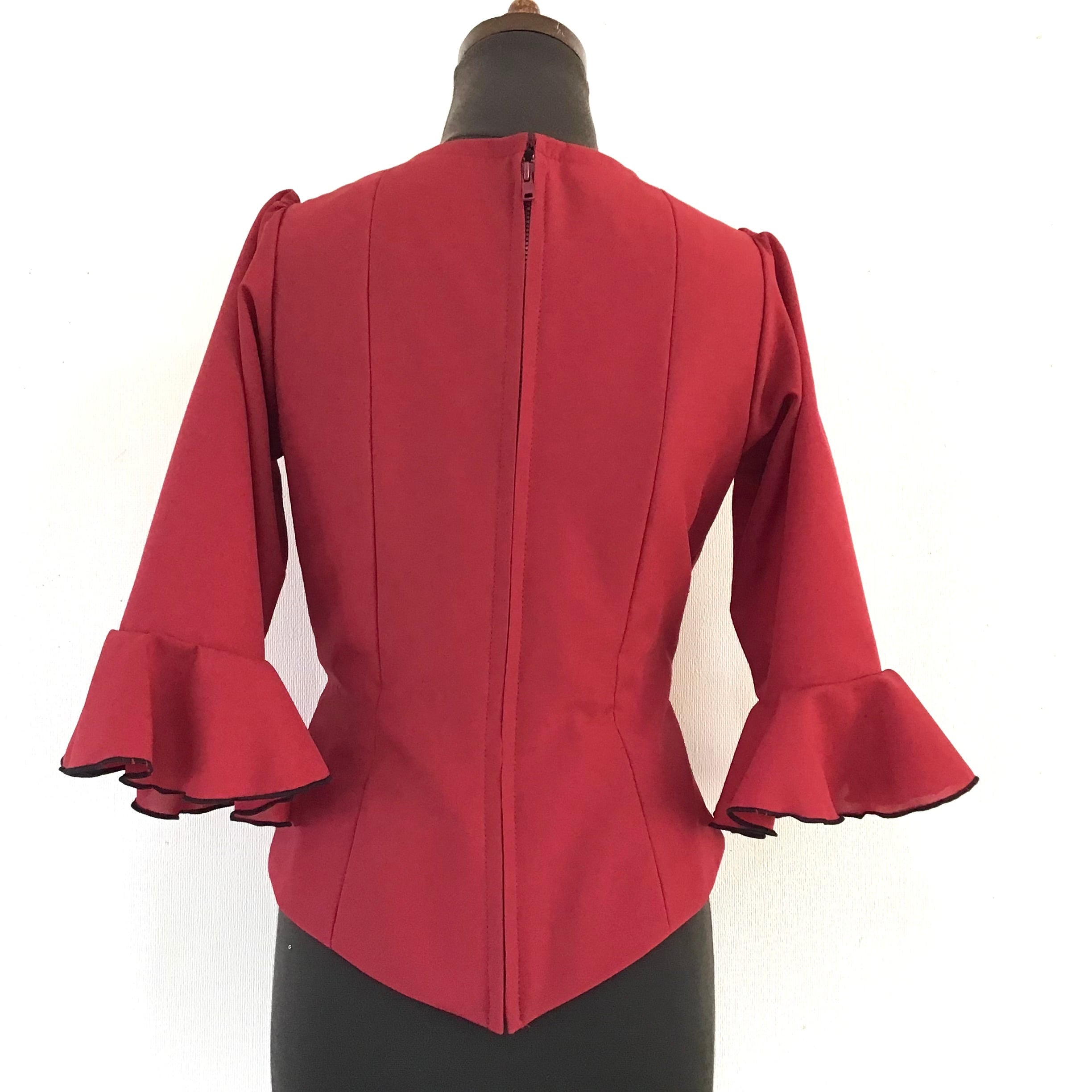 フラメンコ衣装 ブラウス Lサイズ K868 | アトリエ貴美恵