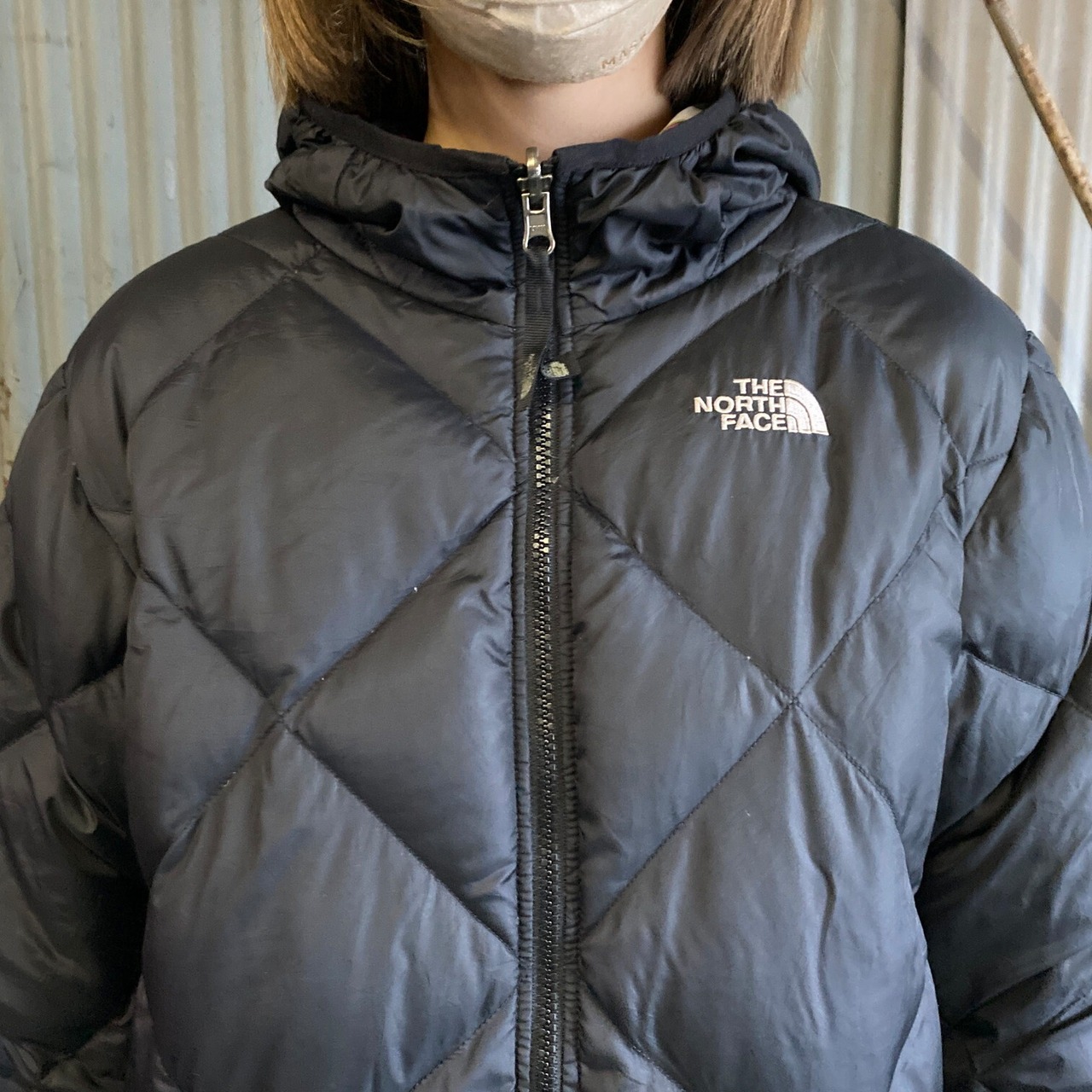 kids】ザ ノースフェイス リバーシブル 550フィルパワー ダウン  