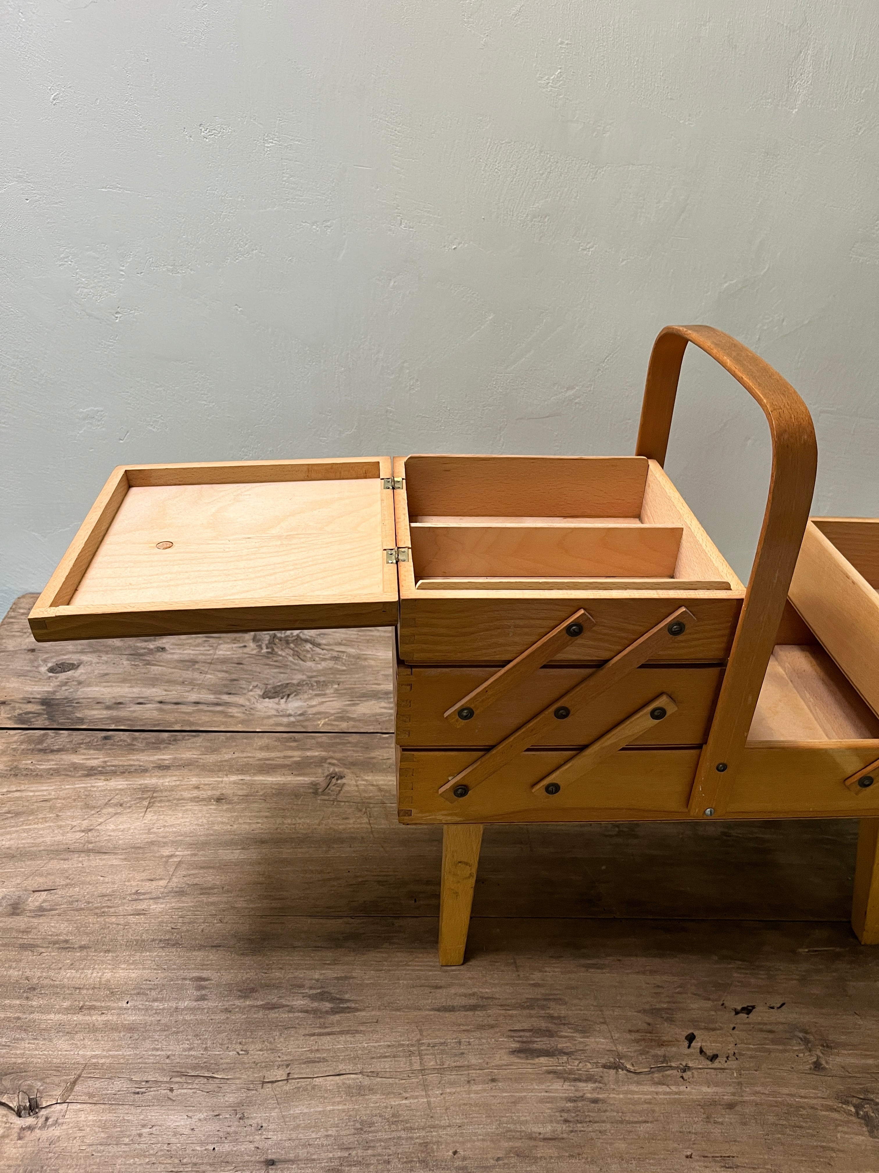 Sewing Box ソーイングボックス　フレンチヴィンテージ Sawing box France＜ソーイングボックス・木製ボックス・フランス