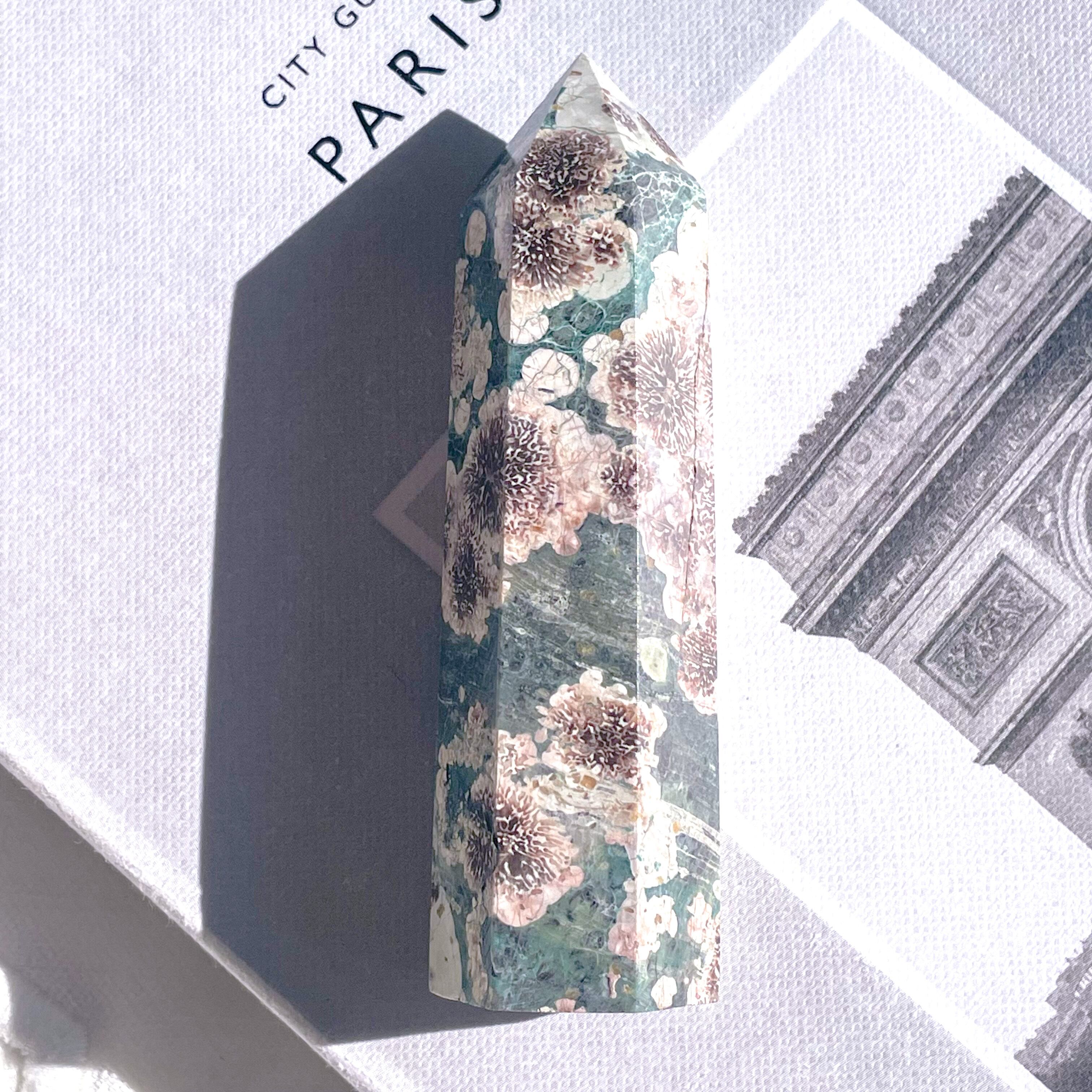 Green Flower Jasper Point 24