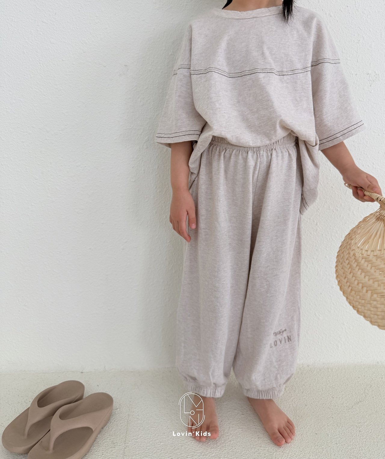 [Lovin' Kids] Weedu Jogger Pants / [러빈] 위듀조거팬츠