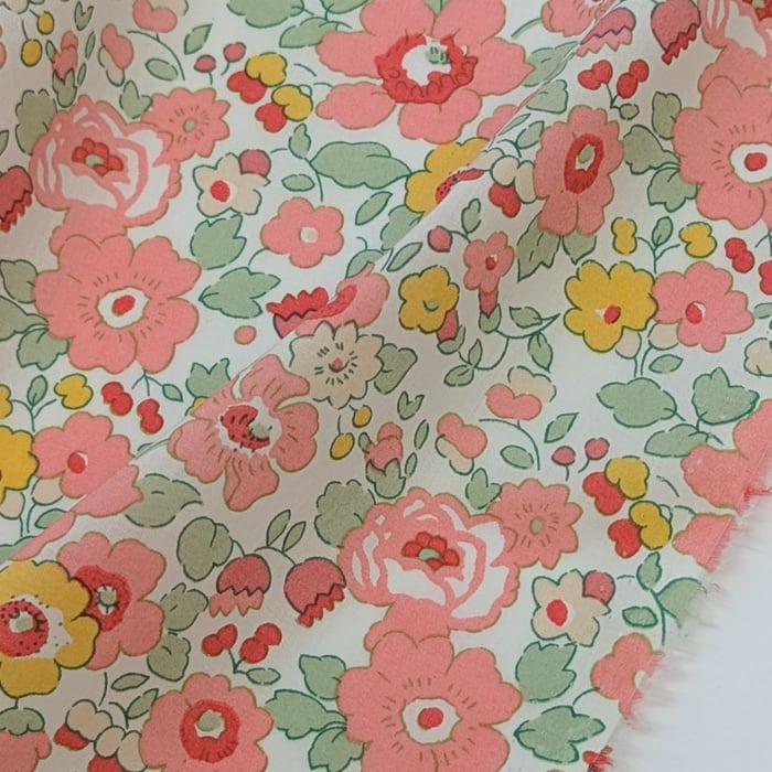 ◆輸入 リバティ LIBERTY タナローン Betsy past?que ベッツィ スイカ 約130×50cm