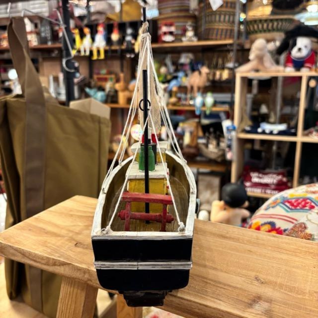 China Antique Design Boat Object 中国 アンティーク調 船のオブジェ 置物 インテリア雑貨 ギフト 飾り