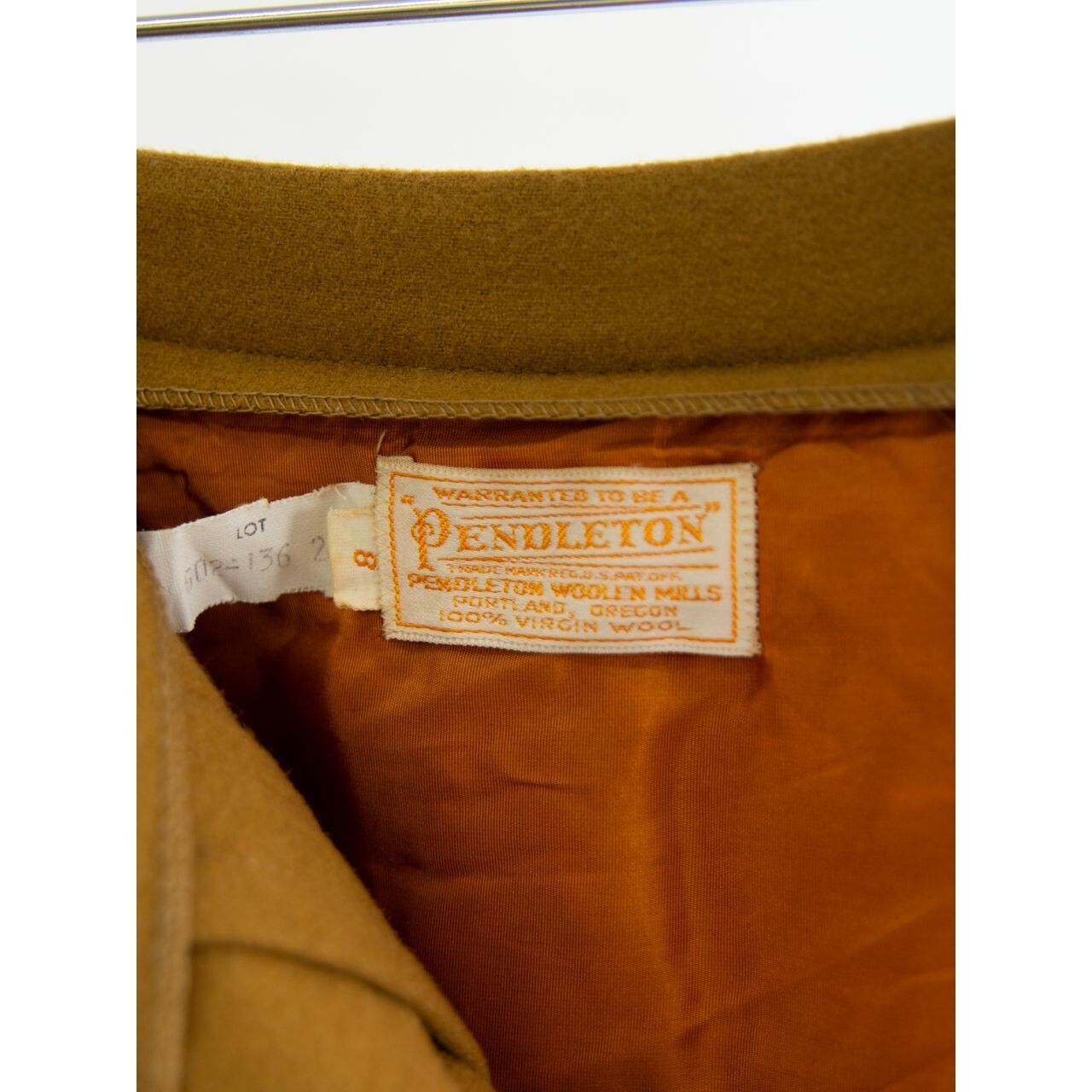 【PENDLETON】60-70's wool pencil skirt（ペンドルトン ウールペンシルスカート）12a
