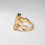 ダイヤモンド デザインリング K18 / 0.700ct