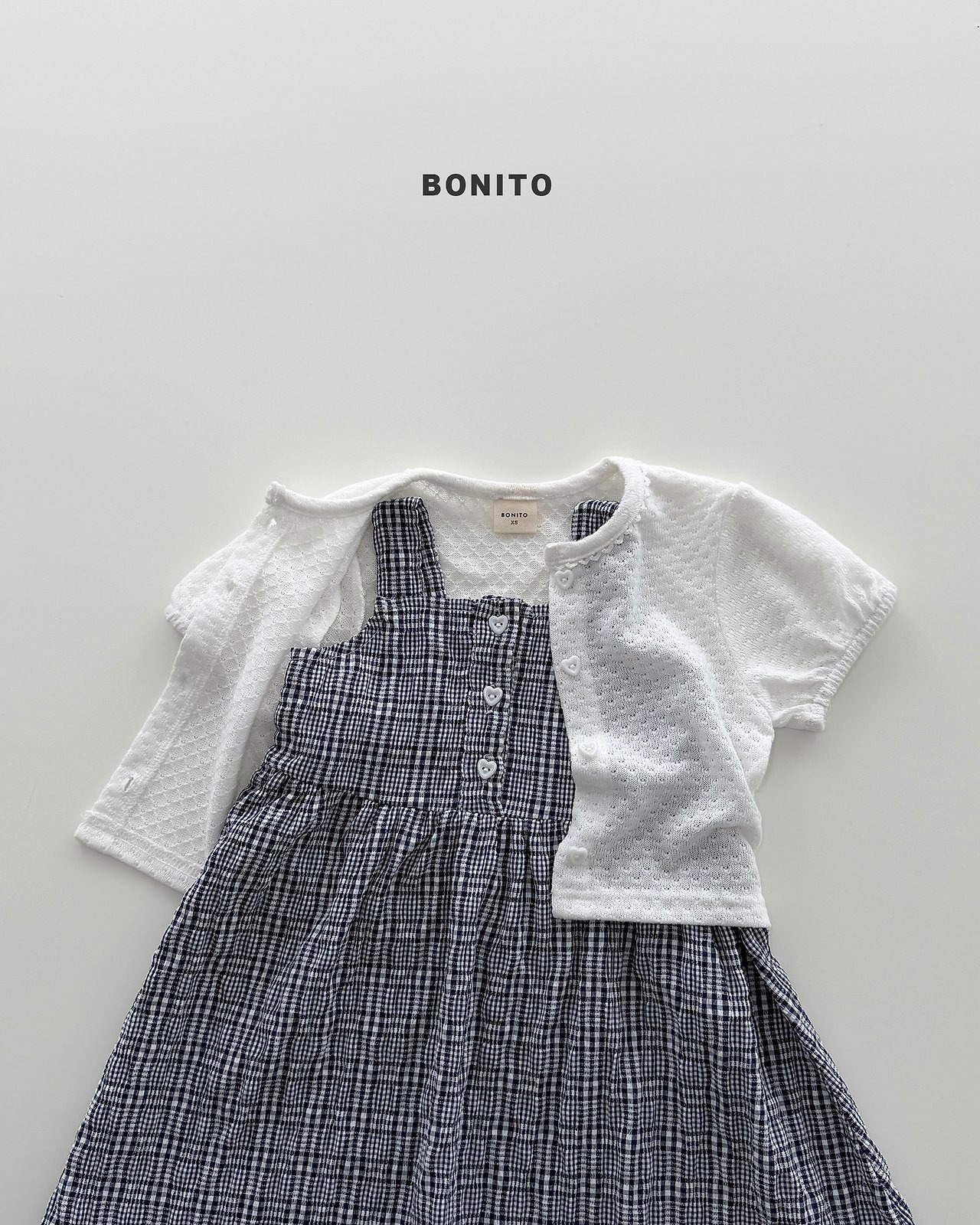 [BONITO] Picnic Check Dress (JS/JM) / [보니토] 피크닉체크원피스 (JS/JM)