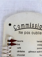 食材ストックボード　お買い物メモプレート　アイボリー　カフェインテリア 　フランスキッチン雑貨　12OTek8