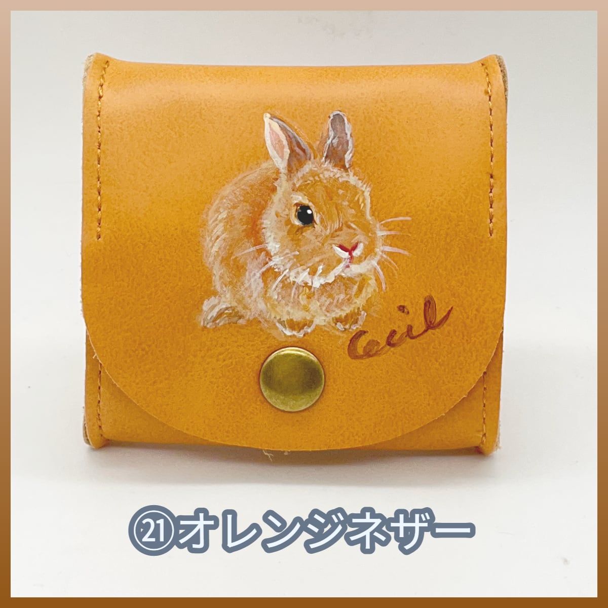 新柄入荷】CECIL コインケース 本革 うさぎ | うさぎセレクトショップ森音