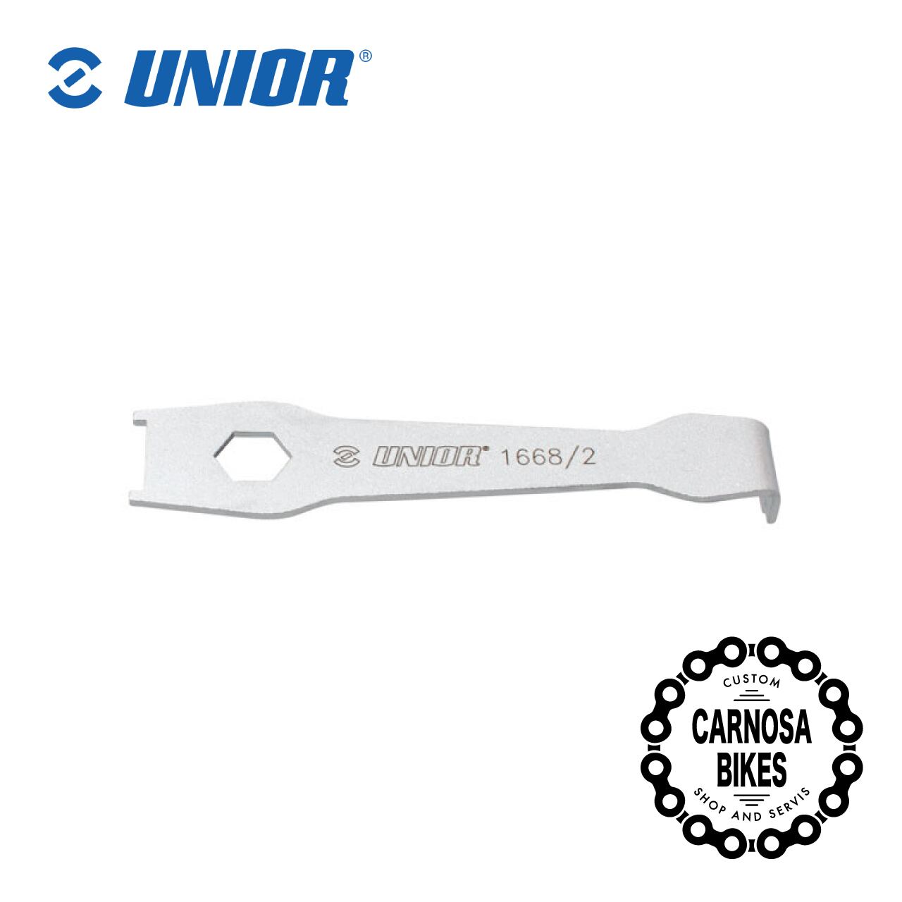 【UNIOR】Chainring nut wrench [チェーンリング ナットレンチ] 【CARNOSA BIKES】マウンテンバイク