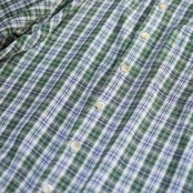 cotton madras check shirt