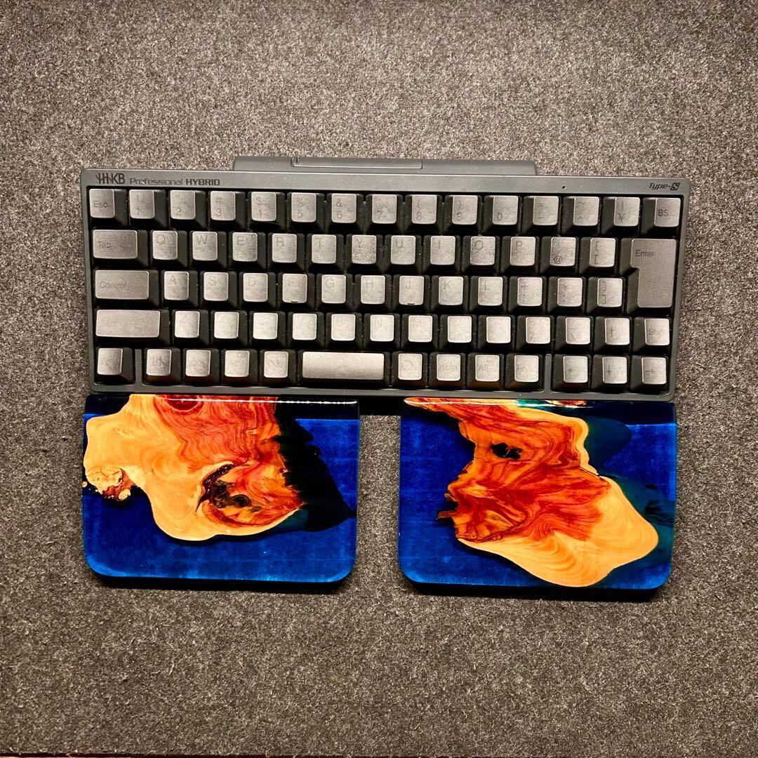 HHKB アームレスト パームレスト リストレスト マウスパッド 木製 無垢