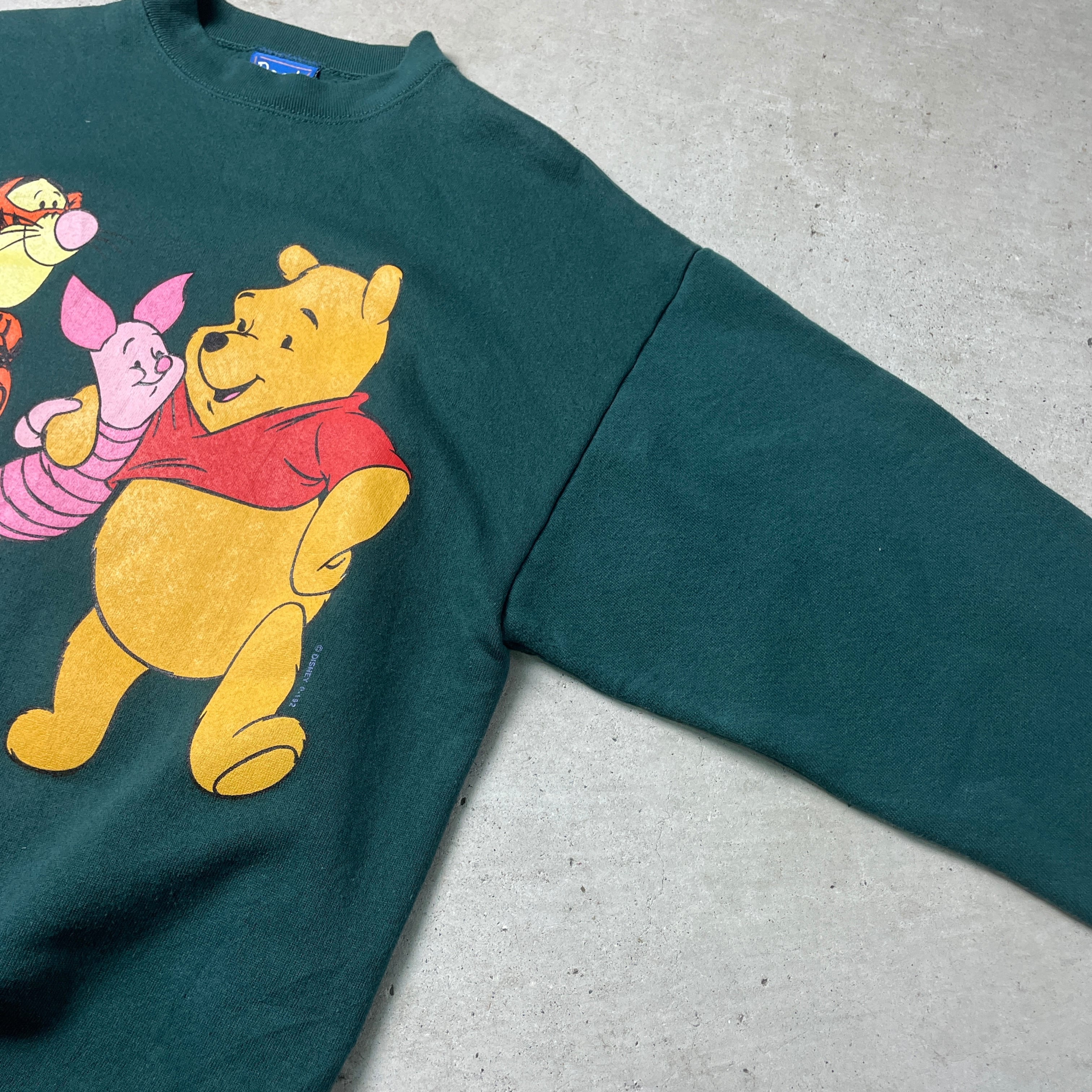 USA製 90年代 Pooh ディズニー くまのプーさん キャラクター プリント ...