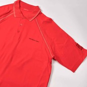 GREENCLUBS グリーンクラブ 半袖 ポロシャツ 4/オレンジ メンズ ゴルフ ライカ