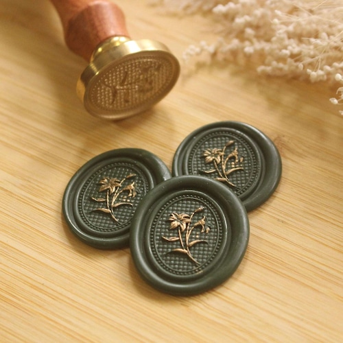 Wax Seal Stamp│Lily