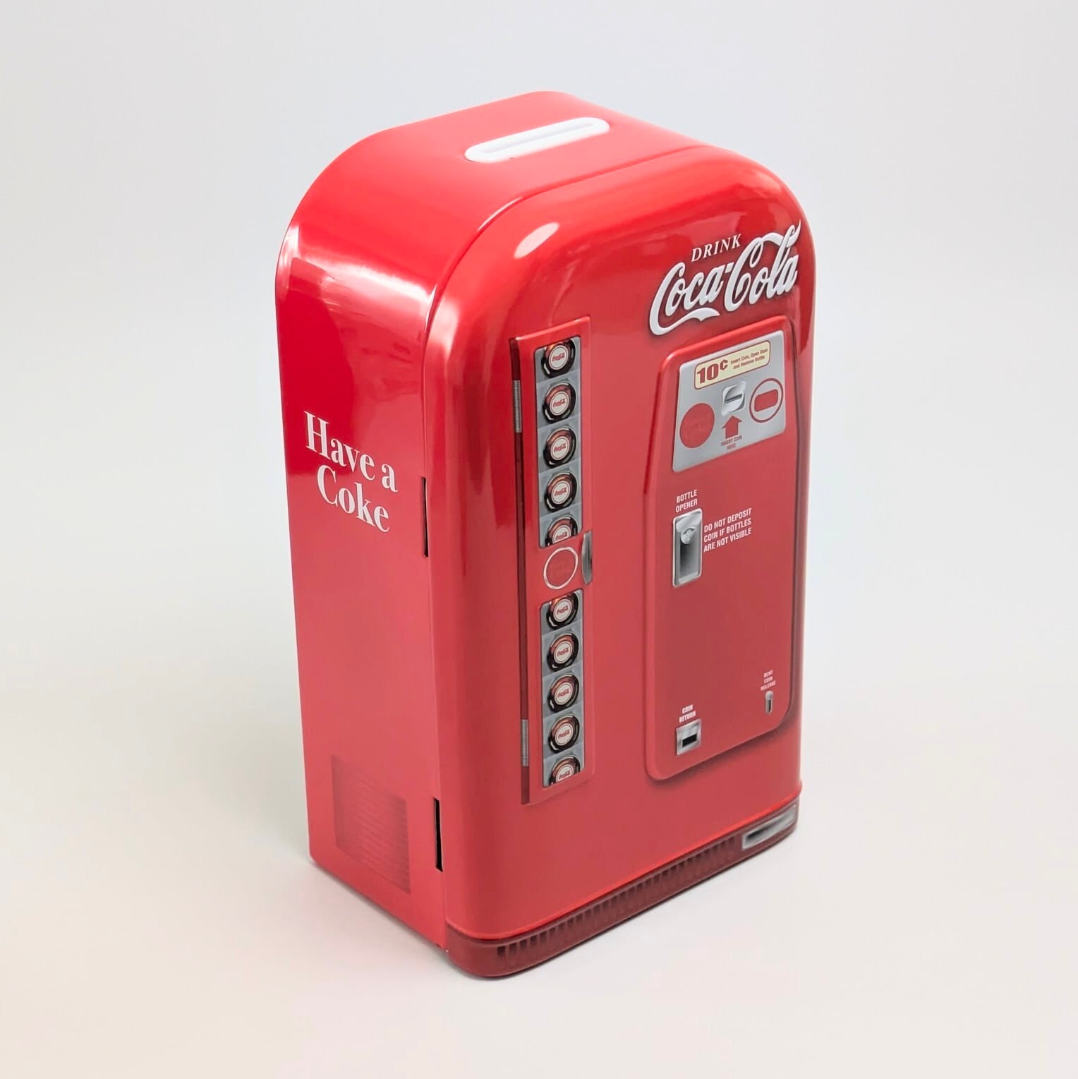 【 Coca-Cola ( コカ・コーラ ) / Coke 】 Vending machine Tin bank / 自動販売機型貯金箱 / コインバンク / 1950年代 1960年代【A】〚アメリカン雑貨 アメトイ〛