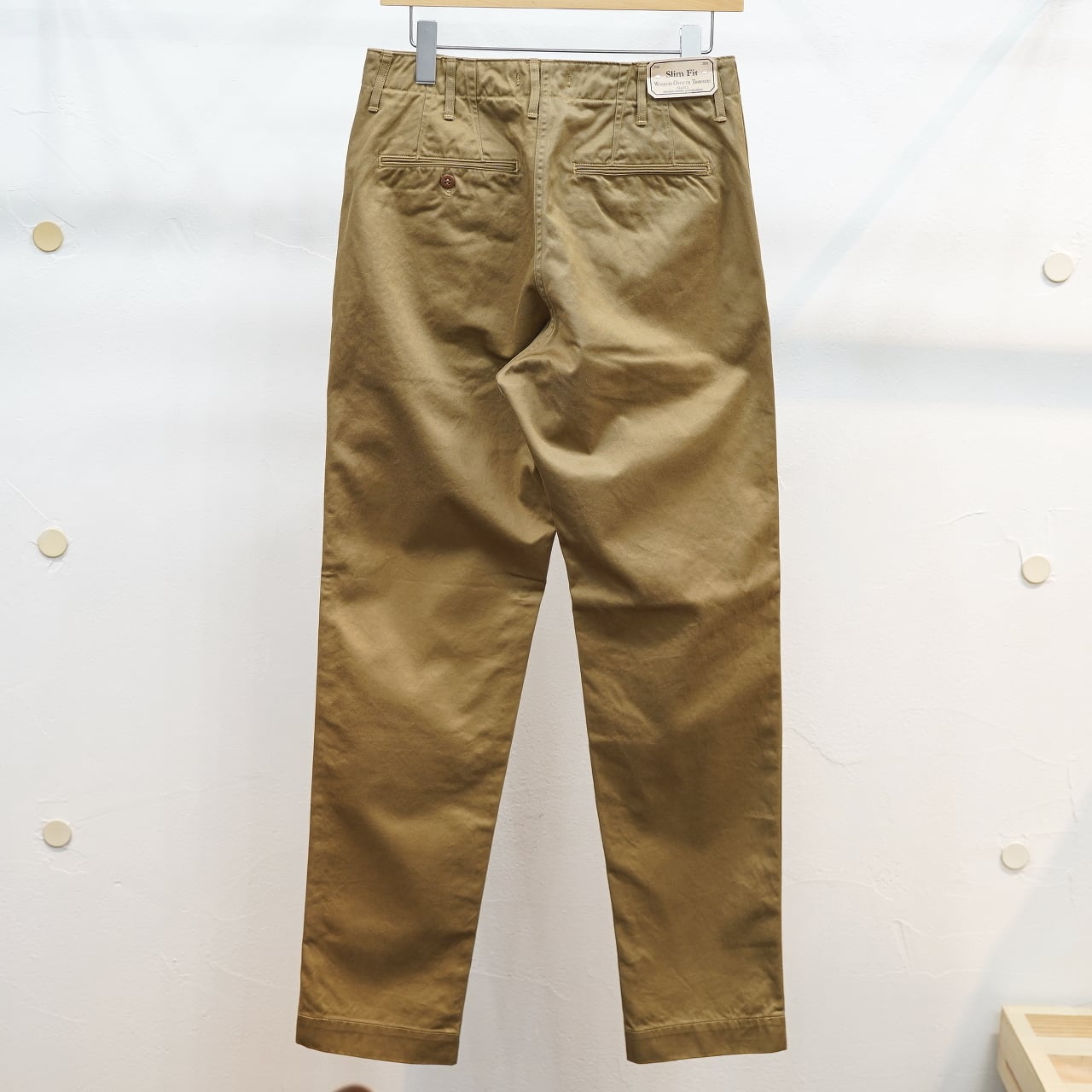 Workers（ワーカーズ） オフィサートラウザーズ スリムタイプ USMC
