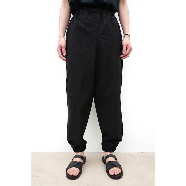 [kujaku] (クジャク) 2024SS P-663 / jogger pants (black)