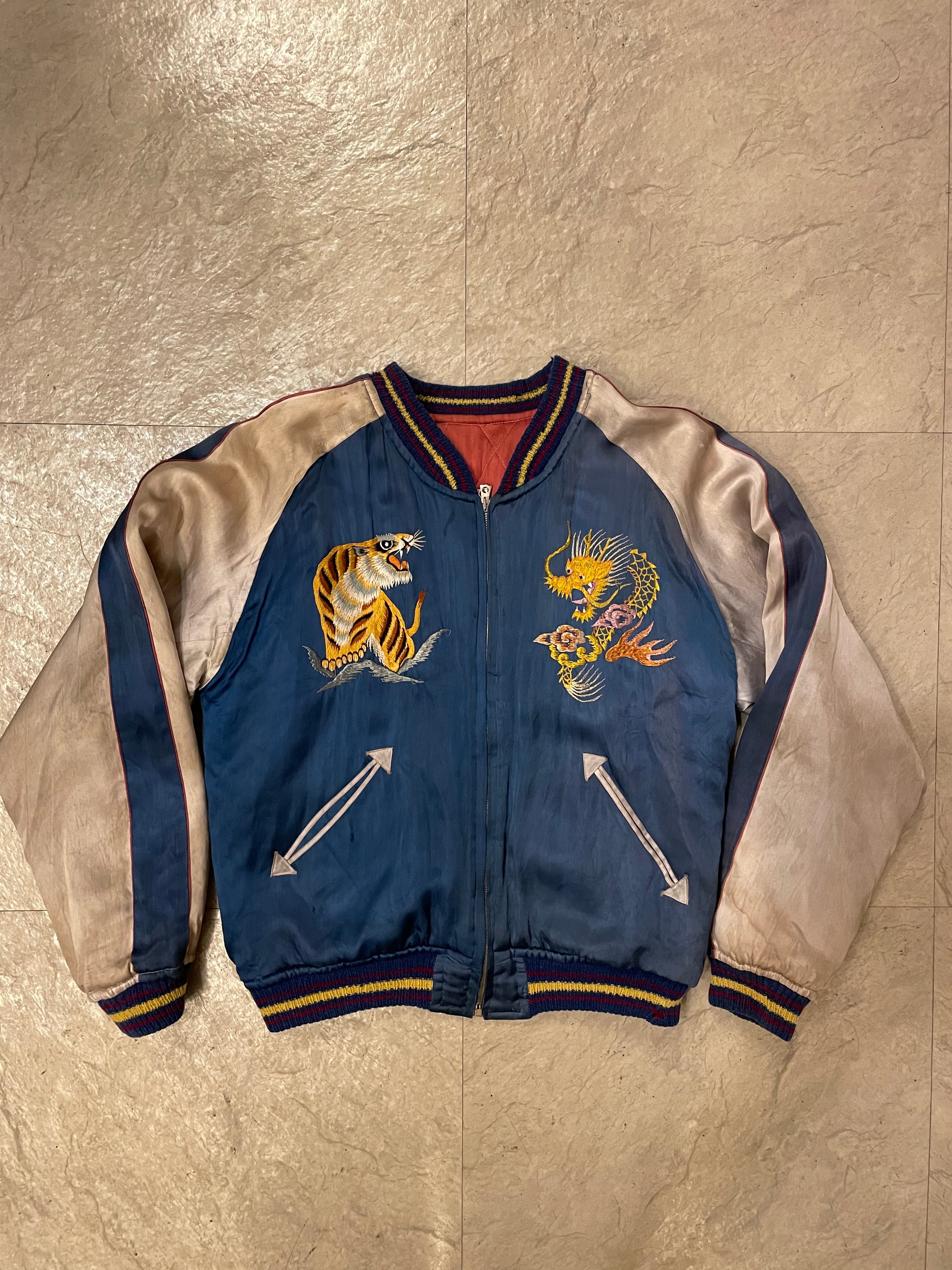 パチポケ!! 40年代 vintage souvenir jacket スカジャン スーベニア