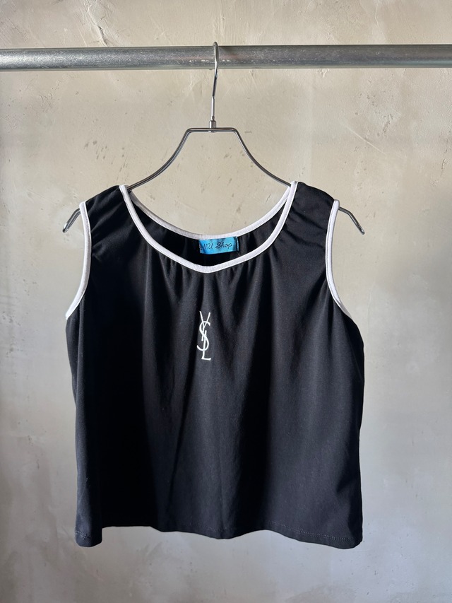 unique parody piping sleeveless (Bill vintage)