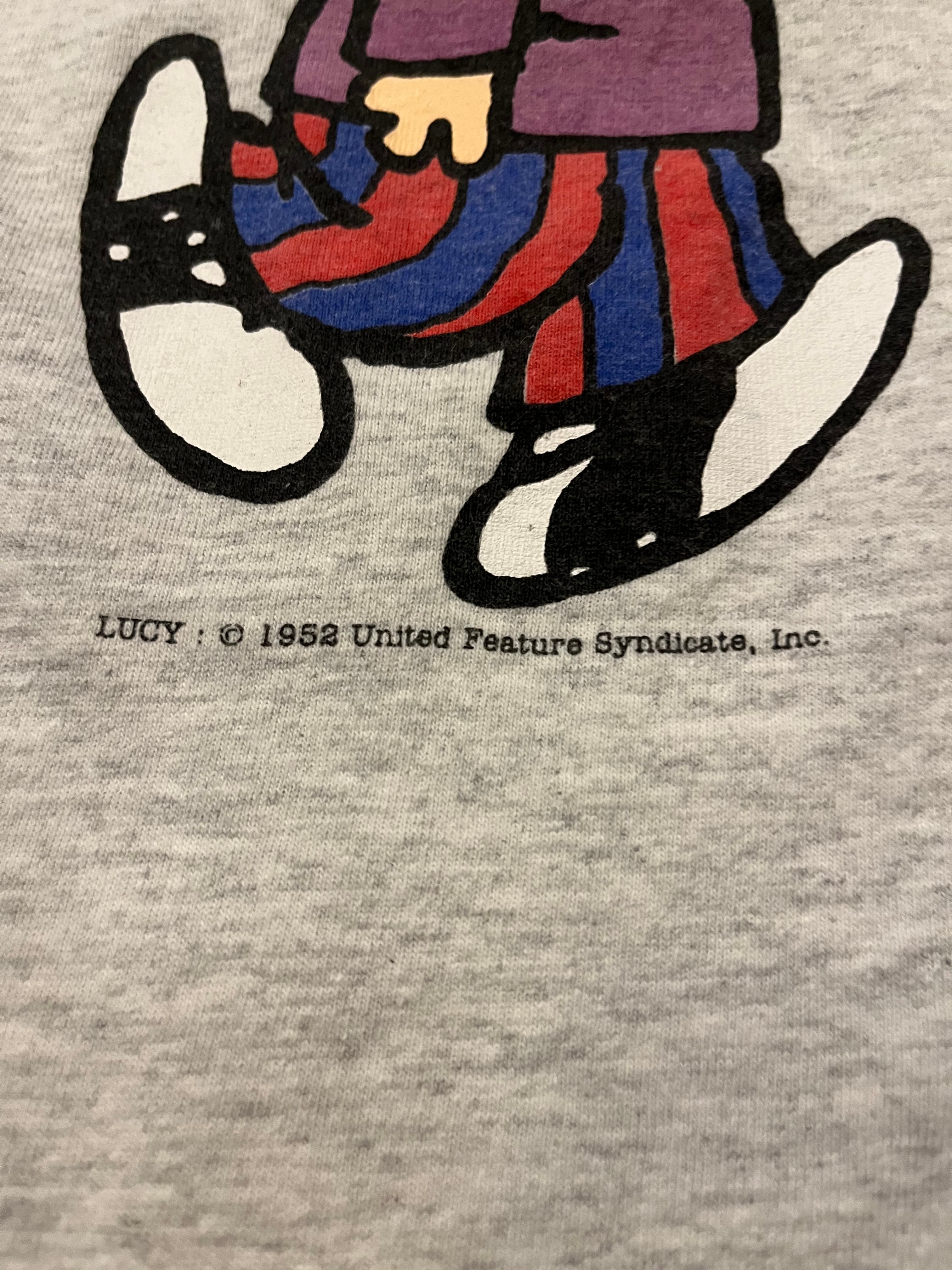 90s Peanuts Lucy t-shirt Made in U.S.A. 90年代 ルーシー t