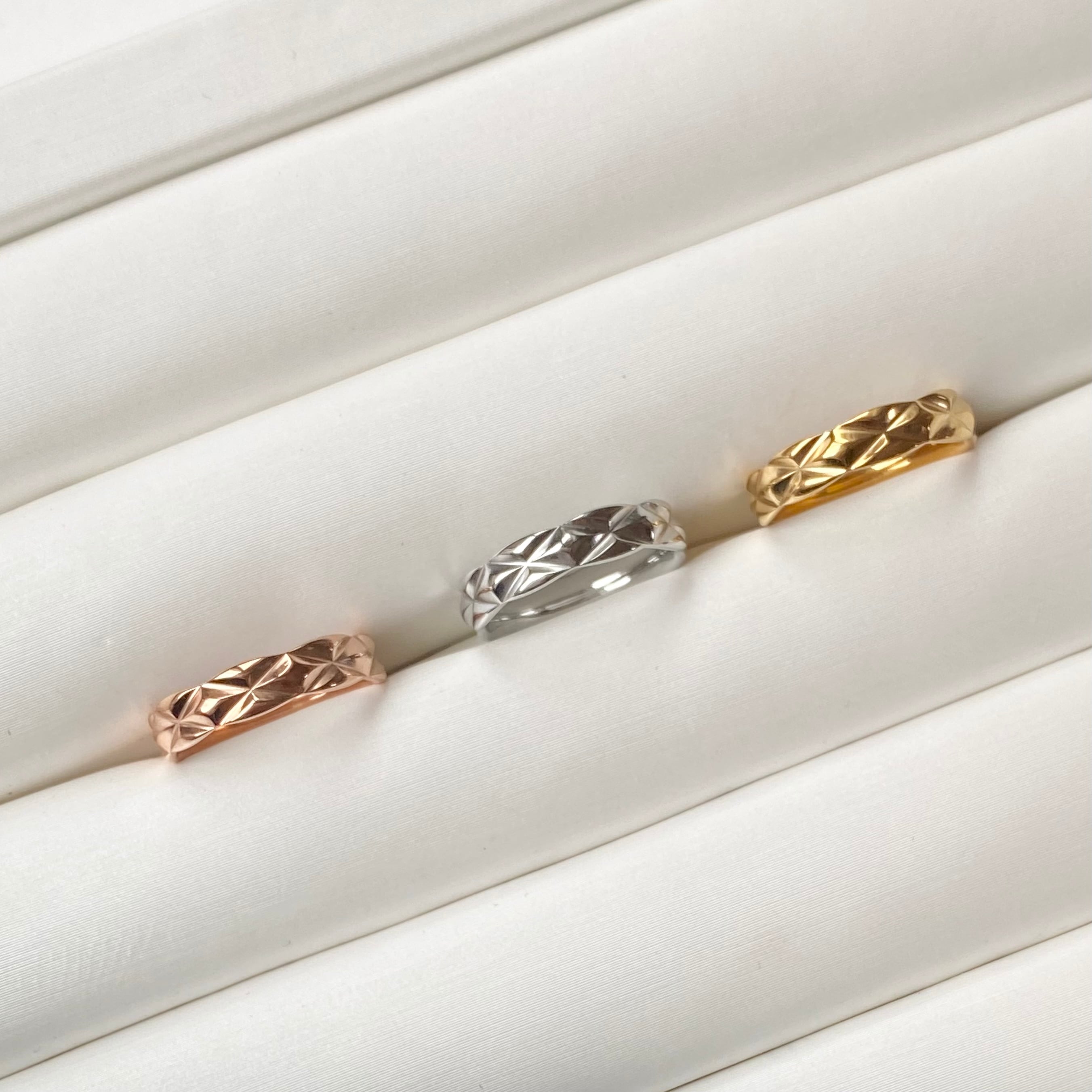 ピンキー クロスカット リング MR0114 | emu