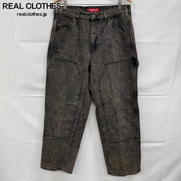 Supreme/シュプリーム【21AW】Monogram Denim Crusher Hat/モノグラム