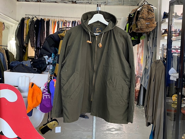 NEEDLES NYLON MOUNTAIN JACKET OLIVE MEDIUM 72628