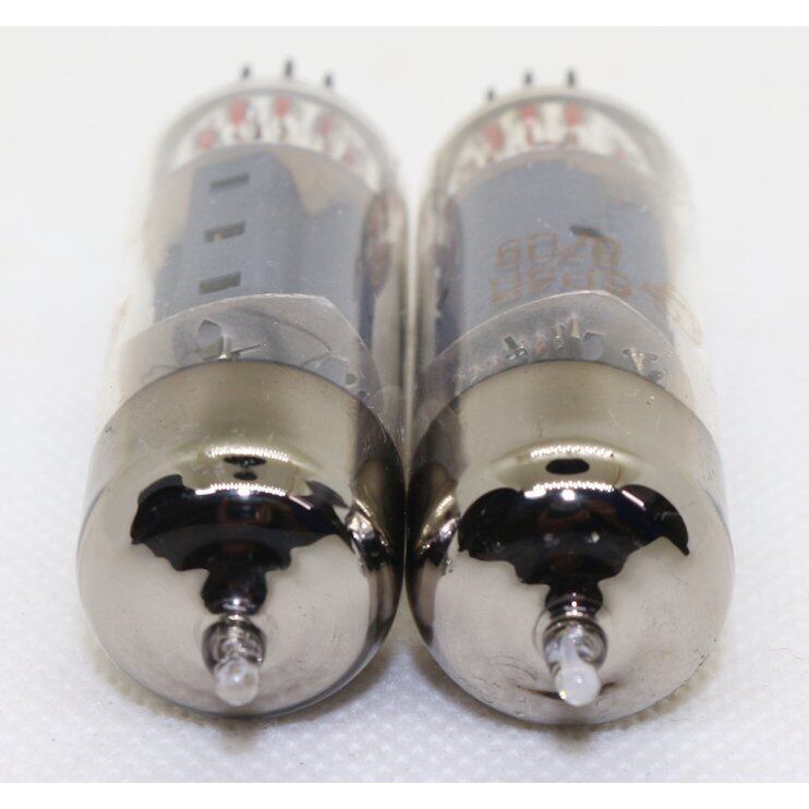 2本セット ロシア軍用真空管 MT10ピン 双五極管 6Р4П 6R4P EFL200 6Y9