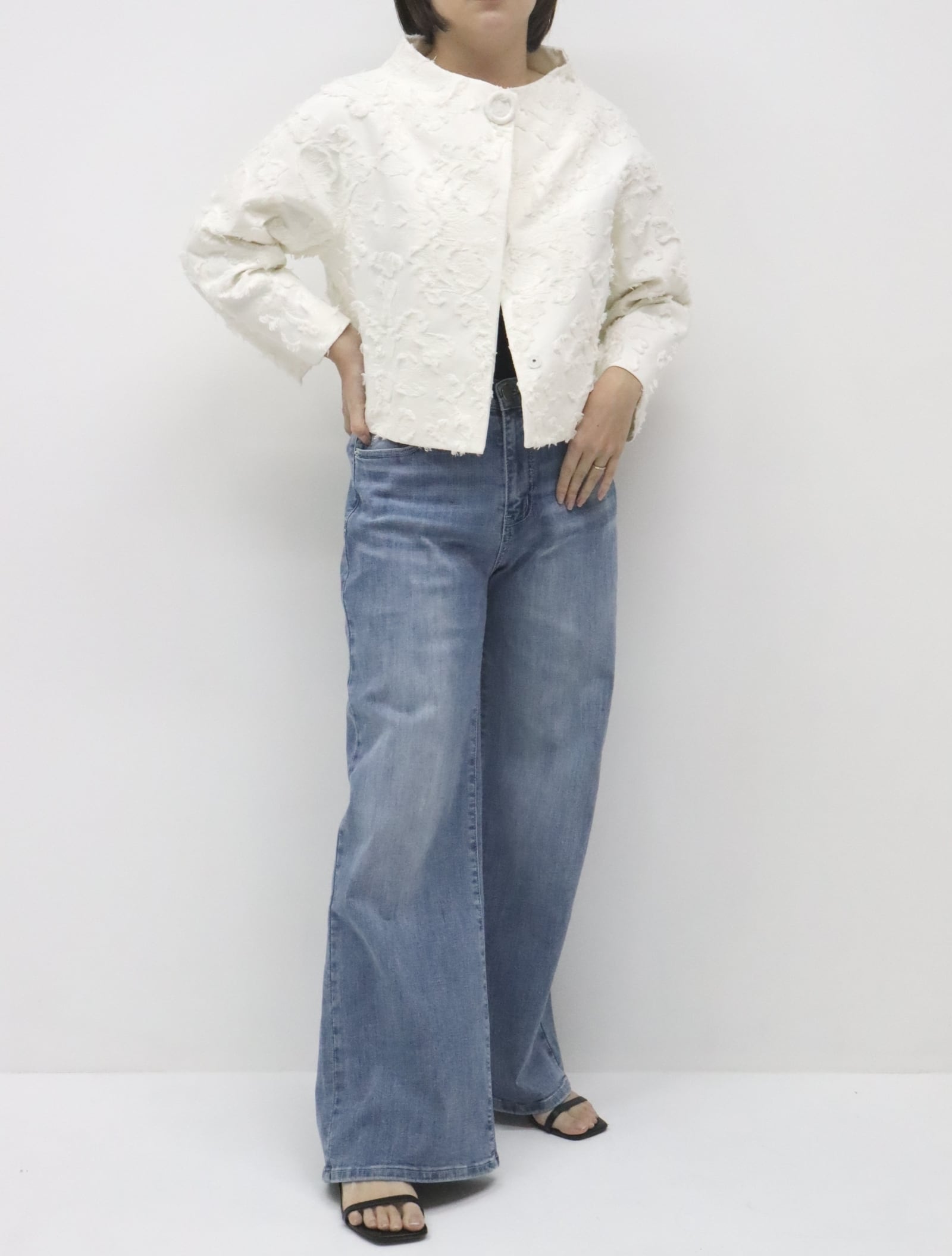 コットンカットジャガードジャケット