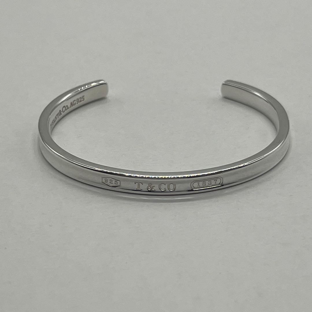 ティファニー TIFFANY&CO 1837 ナローカフ バングル AG925
